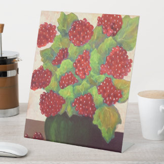 Pedestal Sign, 4" X 6" Pedestal Sign