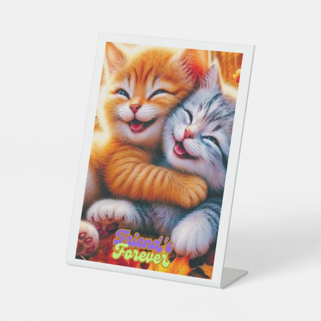 Pedestal Sign, 4" X 6" Sign (Front)