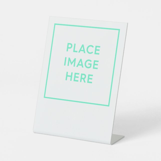 Pedestal Sign, 6" X 8" Pedestal Sign (Front)