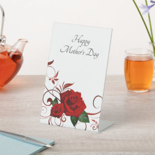 Pedestal Sign, Happy Mother's Day Pedestal Sign