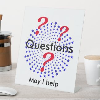 Pedestal Sign - Questions