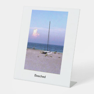 Pedestal Sign Sailboat banner jGibney The Museum