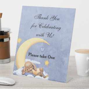Pedestal Sign Thank You for Celebrating with Us! 