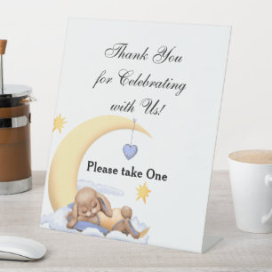 Pedestal Sign Thank You for Celebrating with Us!