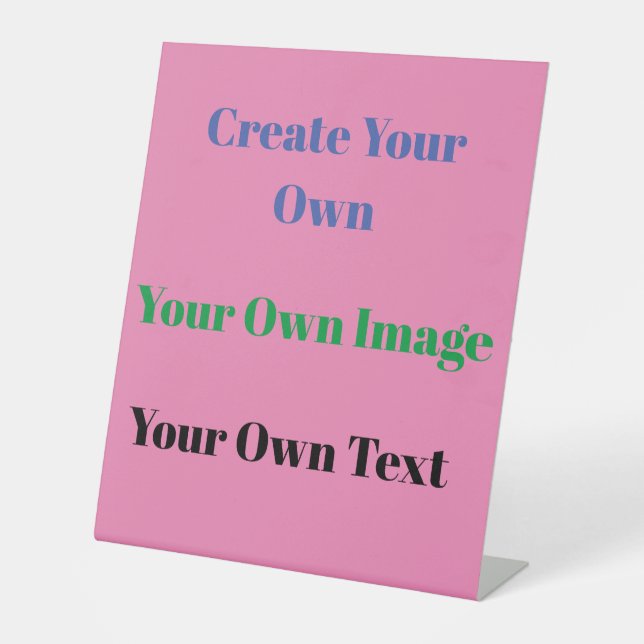 Pedestral Sign (Front)