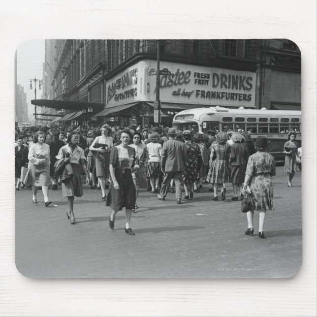 Pedestrians 2 mouse pad (Front)