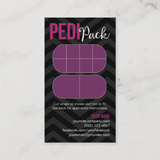 Pedi Pack Business Cards