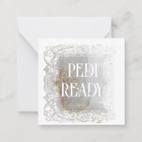  PEDI READY AP63 Relationship Flat Note Card