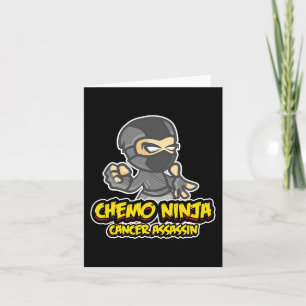 Pediatric Cancer Awareness Childhood Gifts Chemo N Card
