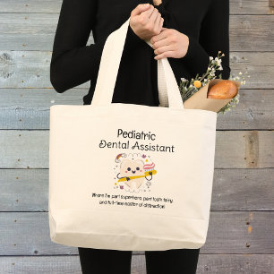 Pediatric Dental Assistant Tote Bag