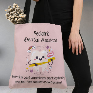 Pediatric Dental Assistant Tote Bag