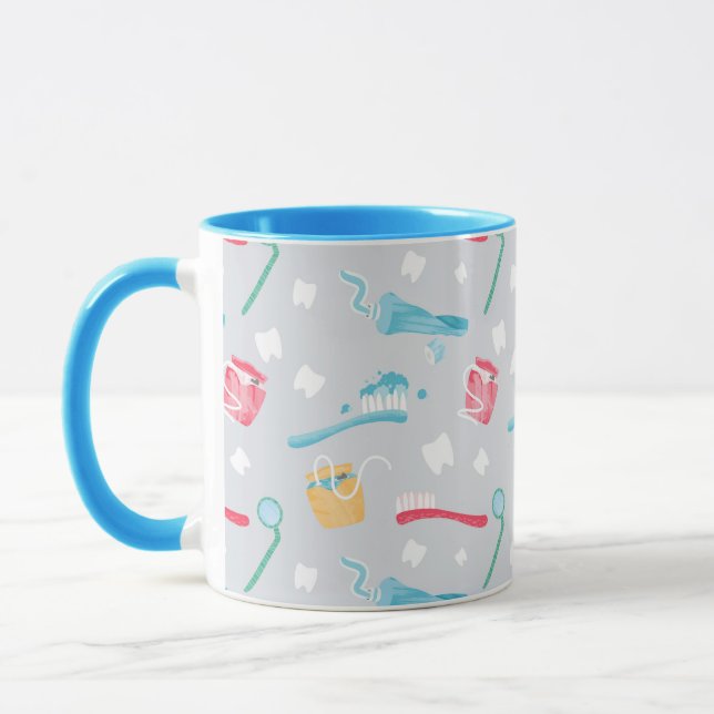 Pediatric Dental Practice Dental Supplies Mug (Left)