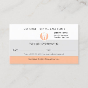 Pediatric Dentist   Dental Practice Business Card