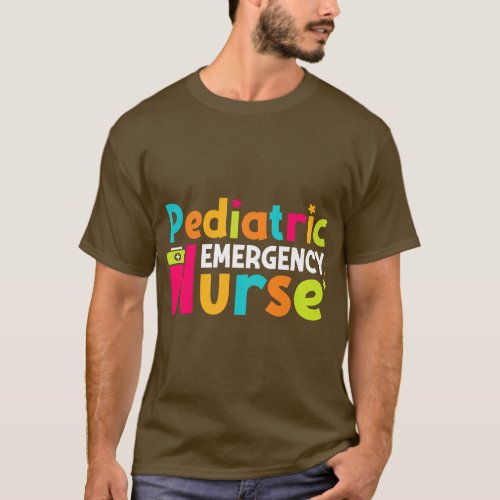 Pediatric Emergency Nurse PEDS RN Nursing ER Nurse T_Shirt