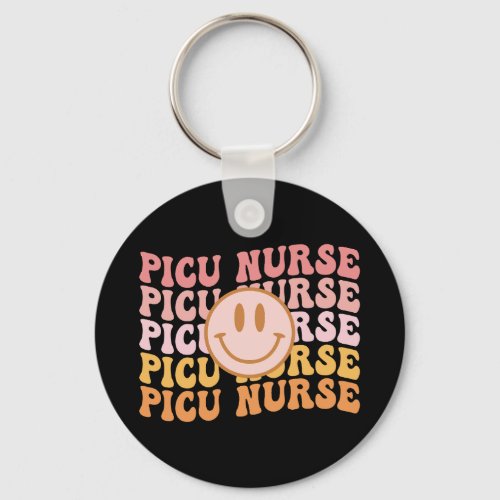 Pediatric Intensive Care Unit PICU Nurse  Keychain