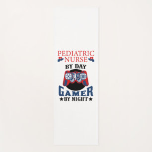 Pediatric Nurse By Day Gamer By Night -Pediatric G Yoga Mat