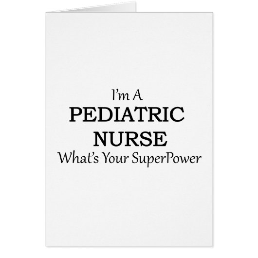 PEDIATRIC NURSE CARDS (Front)