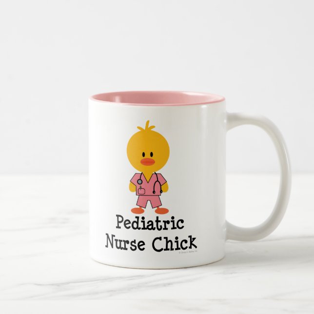 Pediatric Nurse Chick Mug (Right)