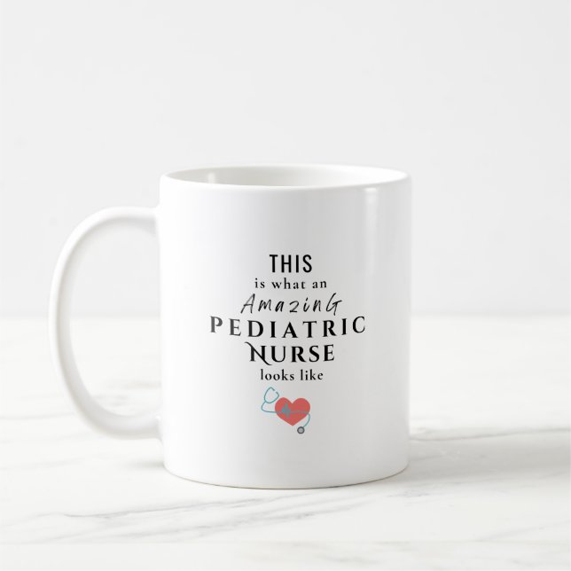 Pediatric Nurse Coffee Mug (Left)