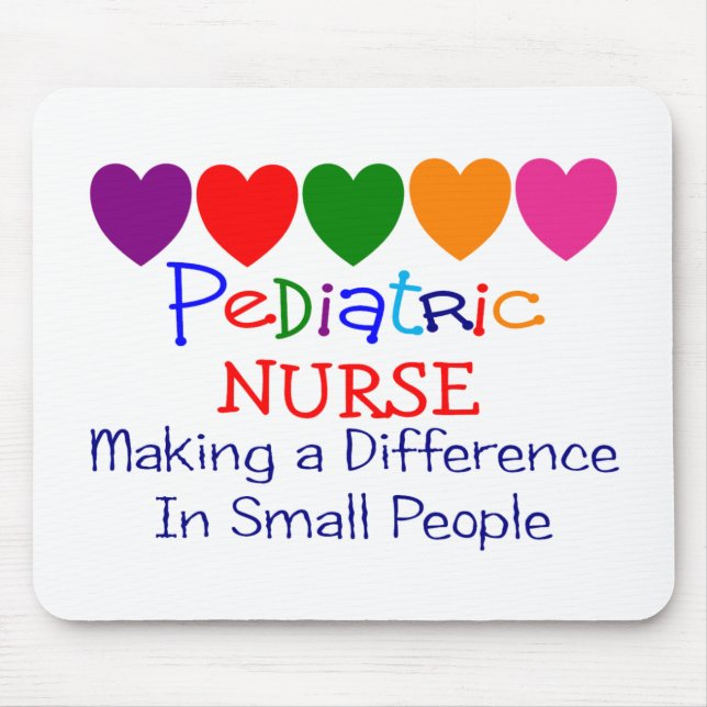 Pediatric Nurse Gifts Mouse Pad (Front)