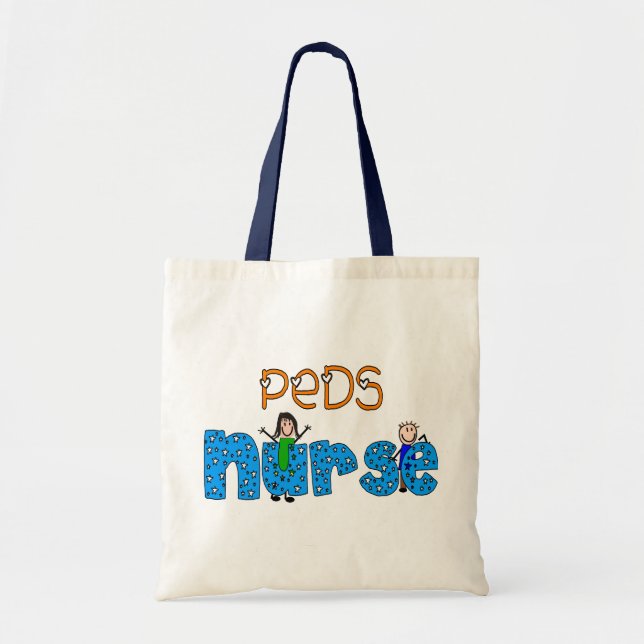 Pediatric Nurse Gifts Tote Bag (Front)