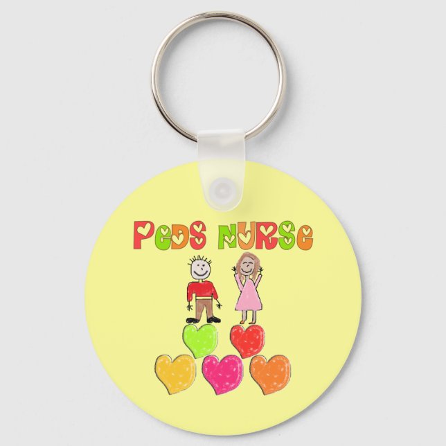 Pediatric Nurse Key Chain (Front)