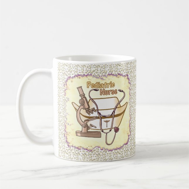 Pediatric Nurse  mug  (Left)