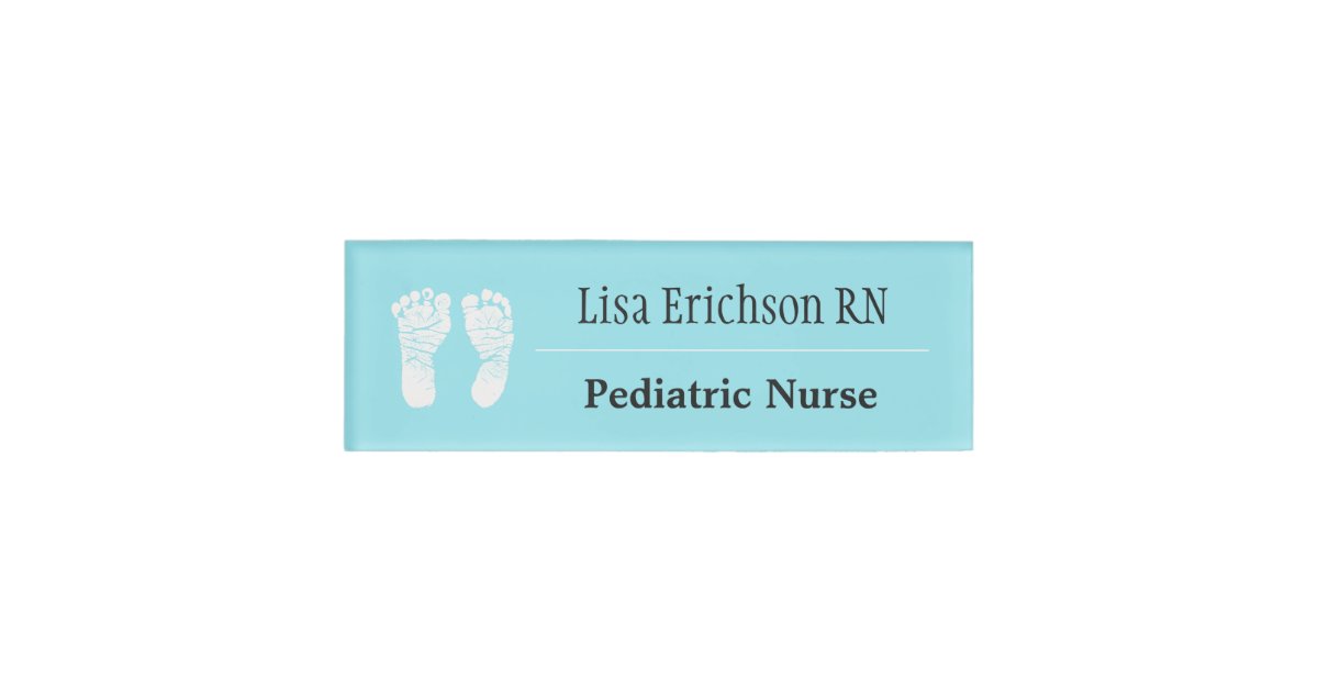 pediatric-nurse-name-tag-personalized-zazzle