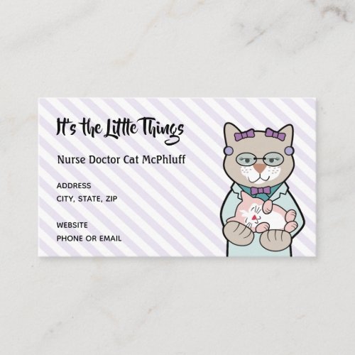 Pediatric Nurse Obstetrics Calling Card