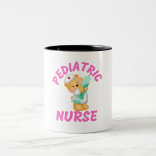 Pediatric nurse, pediatric nurse practitioner Two-Tone coffee mug