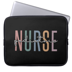 Pediatric Nurse Peds Nurse PICU Nurse gifts Laptop Sleeve