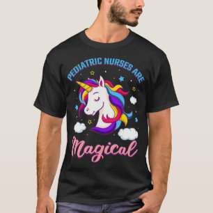 Pediatric Nurse Practitioner Nursing Staff Unicorn T-Shirt