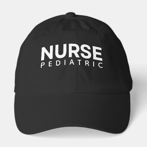 Pediatric Nurse Professional Role Identity Hat