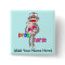 Pediatric Nurse Sock Monkey Design