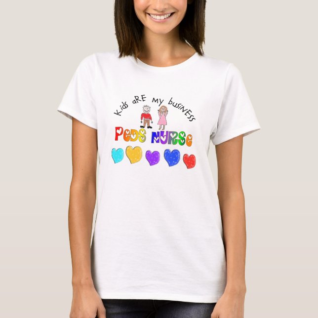 Pediatric Nurse T-Shirts (Front)