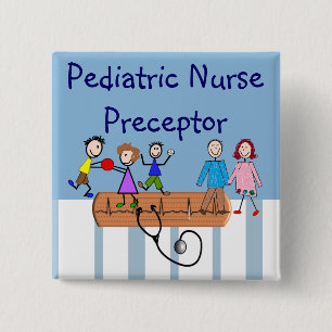 Pediatric Nursing Preceptor Button