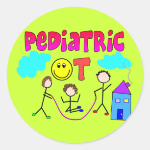 Pediatric Occupational Therapist Gifts Classic Round Sticker