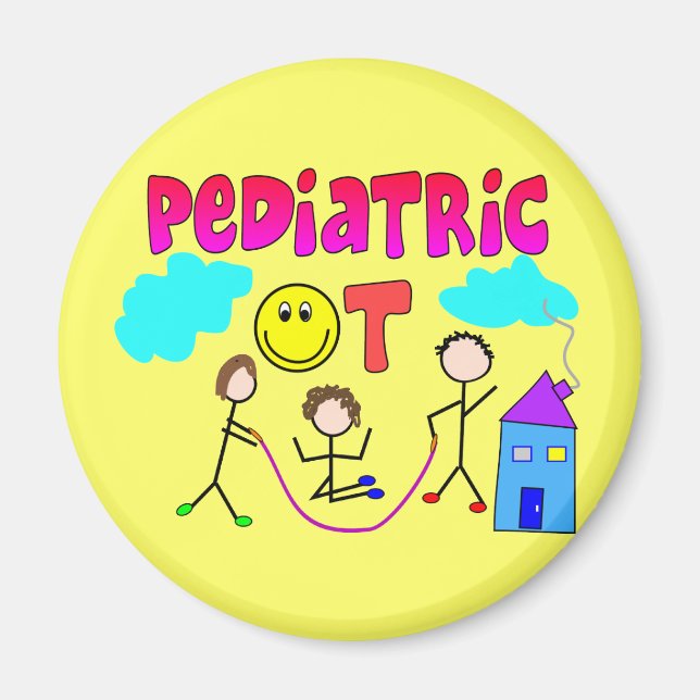 Pediatric Occupational Therapist Gifts Magnet (Front)