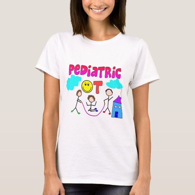 Pediatric Occupational Therapist Gifts T-Shirt (Front)
