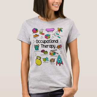 Pediatric Occupational Therapy Colorful T-Shirt
