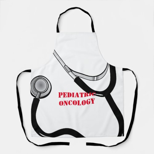 Pediatric Oncologist Cooking Apron For Onc Doctors