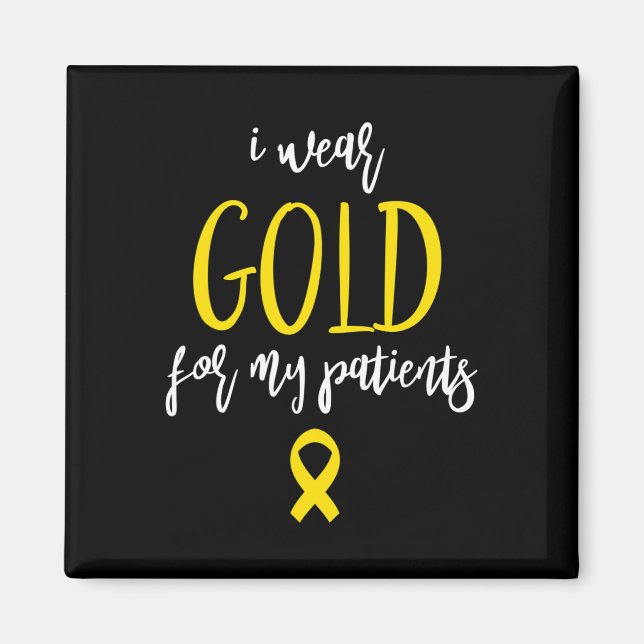 Pediatric Oncology Nurse Gifts For Women Childhood Magnet (Front)