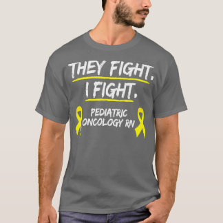 Pediatric Oncology Nurse RN Childhood Cancer T-Shirt