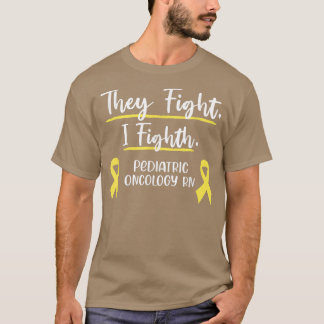 Pediatric Oncology Nurse Shirt RN Childhood Cancer