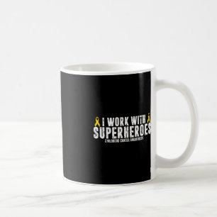 Pediatric Oncology RN Nurse Oncologist Ribbon Coffee Mug