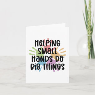 Pediatric OT Occupational therapist OT Gifts Card