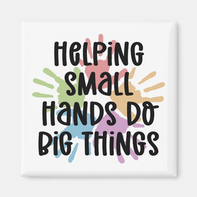 Pediatric OT Occupational therapist OT Gifts Magnet (Front)