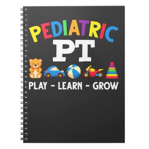 Pediatric PT Kids Physical Therapy Pediatrician Notebook