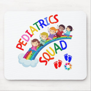Pediatric Squad - Pediatric Pediatrician Gifts Mouse Pad