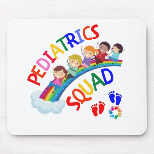 Pediatric Squad _ Pediatric Pediatrician Gifts Mouse Pad